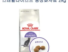 런칭가 로얄캐닌스테럴라이즈드 모두가 좋아하는 이유는?