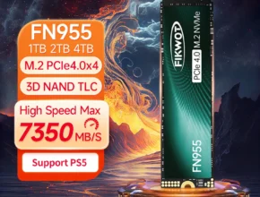 Fikwot 데스크탑 노트북용 내장 솔리드 스테이트 드라이브, 2280 SSD 디스크, FN955 M.2 SSD, 4TB, 2TB, 1TB, 7350 MB/s, PCIe4.x4, NVMe1.4 M.2