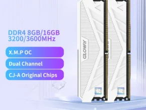 Gloway 메모리 램, PC 데스크탑용, 듀얼 채널 288 핀 UDIMM CL16 램, DDR4, 3200MHZ, 3600MHZ, 8GB, 16GB