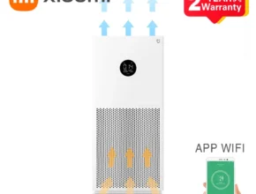 샤오미 미지아 스마트 공기 청정기, 4 라이트 LED 디스플레이, 4 중 정화, 알데히드 제거, 가정용 공기 이온화 장치, 35.8dB(A) 저소음