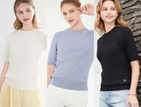 신학기best J by 24SS 린넨블렌디드 스트라이프 풀오버 3종 패키지