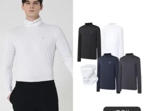 합리적인 소비 밀레골프 24SS 남녀공용 반팔 라운드 티셔츠 5종 판매베스트