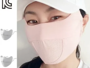인스타에서 대박난 입는 자외선 차단 쿨링 마스크 4개 가성비템