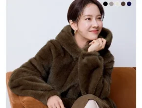빠른 명절배송 24FW 호리젠탈 FAUX 밍크 자켓머플러 SET 꾸준히 잘 팔리는 이유?