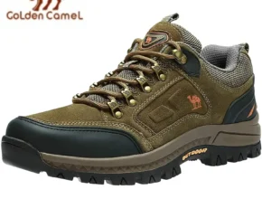 인플루언서가 추천한게 바로 ​GOLDEN 남성용 카멜 하이킹 신발 특별한날