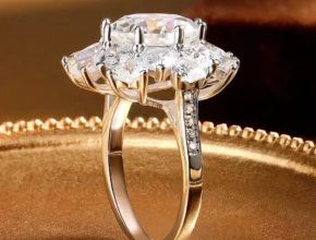 남들사기 전에 ​GRA 인증 5CT 모이사나이트 반지 디테일에서 오는 진심