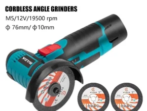 HILDA 미니 앵글 연마기 충전식 연삭기