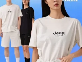 인스타에서 대박난 JEEP 남성 24 SUMMER COOL SORONA 반팔 티셔츠 4종 지금 가장 인기있는 상품
