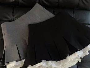 올해 최고의 픽 ​MEXZT Y2K 프릴 블랙 미니 스커트 왜 인기 있는지 알아