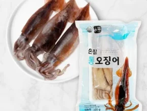 기분좋은 명절선물 구룡수산손질통오징어 특대 160g16미 패키지