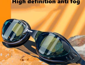 질리지 않는 ​남녀공용 김서림 방지 수영 고글 빛나는