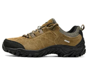 올해 꿀 제품은 ​남성용 야외 산악 스웨이드 가죽 하이킹 신발 고민하지말고 사보자