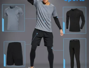 남들사기 전에 ​남성용 운동복 빛나는