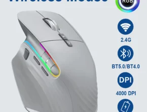 멀티 디바이스 무선 블루투스 5.0 및 3.0 마우스