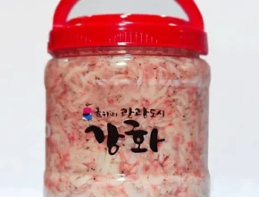 사랑이 가득담긴 송화용 새우젓세트 500g4통 총2kg 특가 상품