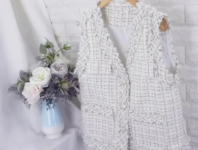방송에서 추천한 명절선물 엔니튜드 트위드 니트 베스트 1종 24FW 신상 핫한 행사