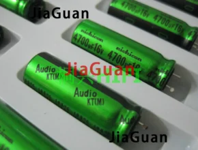 일본 정품 니치콘 KT 16V4700UF 12.5X35MM 오디오 전해 커패시터