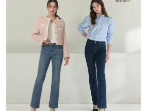 유튜버가 추천한 명절선물 트루릴리전 24FW 여성 스트레이트 액티브 텐션데님 2종 가성비템