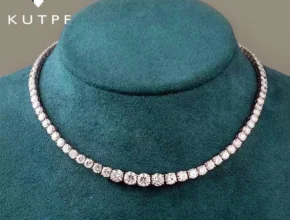 치트키템 ​풀 모이사나이트 테니스 목걸이 특별 할인