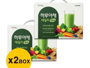 인기단체명절선물 하루야채 데일리 생식 20포X4박스 잘 팔리는 이유는?