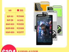 자 끝판왕 ​2024&nbsp;요즘 sns에서 난리난 HiBy 안드로이드 12 HiFi 음악 플레이어&nbsp; 리뷰 최다로 엄선된 최고의 제품을 소개합니다. 역대급최저가