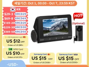 자신에게 투자하세요 ​2024&nbsp;요즘 sns에서 난리난 70mai 4K 대시 캠 A810 울트라 HD 내장 GPS ADAS 자동 레코드 150FOV 모션 감지 70mai A810 4G 자동차 DVR 지지대 후면 캠&nbsp; 리뷰 최다로 엄선된 최고의 제품을 소개합니다. BEST&HOT아이템 선정