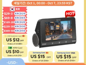 꿀템 ​2024&nbsp;요즘 sns에서 난리난 70mai 대시 캠 A810 UHD 4K 150FOV GPS ADAS 24 시간 주차 4G 연결 자동차 DVR&nbsp; 리뷰 최다로 엄선된 최고의 제품을 소개합니다. 오늘하루