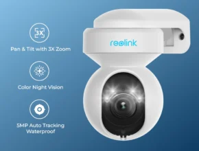 굿템 ​2024&nbsp;요즘 sns에서 난리난 Reolink E 시리즈 5MP WiFi 카메라 팬&틸트 3배 줌 IP 카메라 스마트 AI 감지 자동 추적 양방향 오디오 감시 카메라&nbsp; 리뷰 최다로 엄선된 최고의 제품을 소개합니다. 할인 특집전