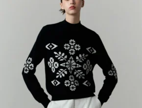 꿀 소식 방송에서 봤던 디아루체 24FW 호주산 울100 자카드 니트&nbsp; 네벨스톡에서 소개해드립니다.