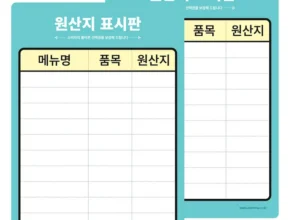 놓치면 후회 할 방송에서 봤던 원산지표지판&nbsp; 네벨스톡에서 소개해드립니다. 리뷰