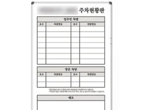 기간한정 방송에서 봤던 주차현황판&nbsp; 네벨스톡에서 소개해드립니다. 가성비템