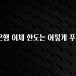 “꼭”클릭해야하는 이유 국민은행 이체 한도는 어떻게 푸나요? 바로 소개합니다.