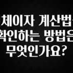 진심이 담긴 연체이자 계산법을 확인하는 방법은 무엇인가요? 확인 부탁드립니다