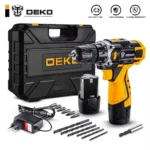꾸준한인기 DEKO 12V/16V/20V 무선 드릴 스크루 드라이버 미니 무선 전원 드라이버 리튬 이온 배터리 LED 라이트 홈 DIY 목공 한 번에 알려드립니다