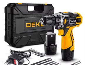 꾸준한인기 DEKO 12V/16V/20V 무선 드릴 스크루 드라이버 미니 무선 전원 드라이버 리튬 이온 배터리 LED 라이트 홈 DIY 목공 한 번에 알려드립니다