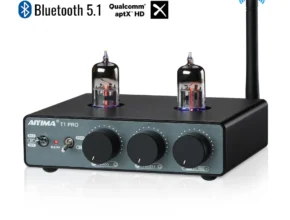 지금 바로구매하자 AIYIMA T1 PRO 튜브 프리 앰프 앰프 BT 5.1 QCC3040 APTX-HD 프리 앰프 미니 진공 프리 앰프 수신기 (베이스 고음 톤 컨트롤 포함) 전해드립니다