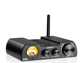 가성비템 AIYIMA 오디오 A08 Pro 증폭기 TPA3255 300W Bluetooth QCC5125 APTX 스테레오 수신기 디지털 앰프 VU 미터 저음 고음 제어 지금 소개할게요