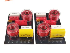 감쪽같고 예쁜 GHXAMP 30W-50W 2 웨이 트위터베이스 스피커 크로스 오버 Auido 3.0KHz 5-8 인치 스피커 용 양방향 분배기 2PCS 사용 뜨거운 관심 감사합니다