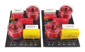 감쪽같고 예쁜 GHXAMP 30W-50W 2 웨이 트위터베이스 스피커 크로스 오버 Auido 3.0KHz 5-8 인치 스피커 용 양방향 분배기 2PCS 사용 뜨거운 관심 감사합니다