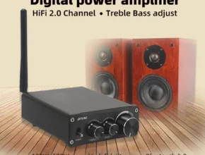 월간인기 HiFi 2.0 풀 디지털 오디오 전력 증폭기 TPA3116D2 100W*2 Bluetooth 5.0 음색 고음 및 저음 조정 BT20 잠깐 확인해보세요
