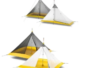 “후기” 꼭보세요 Hikeburger Knot 145cm 초경량 피라미드 1.45m 로드리스 내부 텐트 2-4인 캠핑 대형 방수포 실리콘 코팅 야외 업데이트된 소식입니다