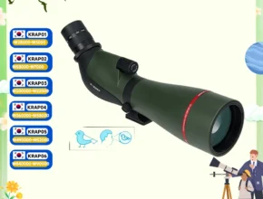 꾸준한인기 Svbony SA412 20-60X80 조류 관찰 사진용 Wifi 카메라가 장착된 스포팅 스코프 망원경 클릭해보세요