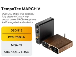 고민 하다 놓치지 마세요 TempoTec MARCH V-M5 USB 블루투스 DAC 및 클래스 A 헤드폰 AMP 잠깐 확인해보세요