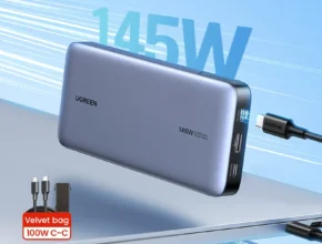 요즘 “다” 여기서 한대 UGREEN 140W 전원 은행 휴대용 25000mAh PD 빠른 충전 PowerBank 노트북 노트북 Xiaomi 13 빠른 충전 외부 배터리 확인해보세요