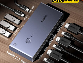 품절이 임박한 UGREEN HDMI KVM 스위치 USB-C 8K 60Hz 업데이트된 소식입니다