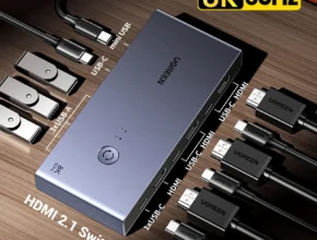 추가정보 떳다 UGREEN HDMI KVM 스위치 USB-C 8K 60Hz 주목하고 계십니다
