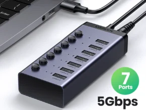써본 사람만 아는 UGREEN-USB C 허브 5Gbps 7 포트 USB3.0 분배기 잠깐 확인해보세요