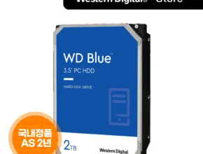 드디어 다음주에 공개 [WD한국총판] WD BLUE 2TB 하드디스크 WD20EZBX 국내정품 AS 2년 (국내 당일 발송) 아쉬움이 없습니다