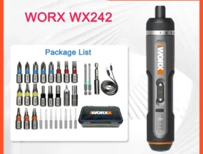 알아두면 유용한 Youpin Worx 4V 미니 전기 스크루 드라이버 세트 WX242 스마트 무선 전기 스크류 드라이버 USB 충전식 30 비트 세트 드릴 도구 실시간 리뷰입니다