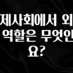 인스타 정보 국제사회에서 외교의 역할은 무엇인가요? 잠깐 확인해보세요